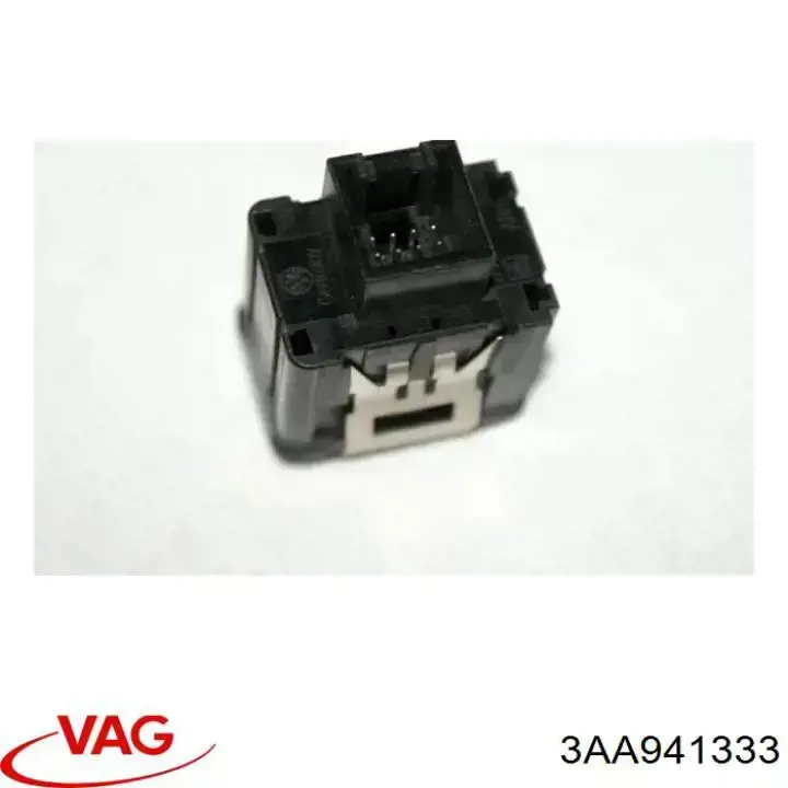 3AA941333 VAG Botão (regulador) de corretor das luzes
