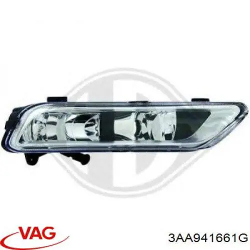 Compre 3AA941661G VAG Luzes de nevoeiro esquerdas