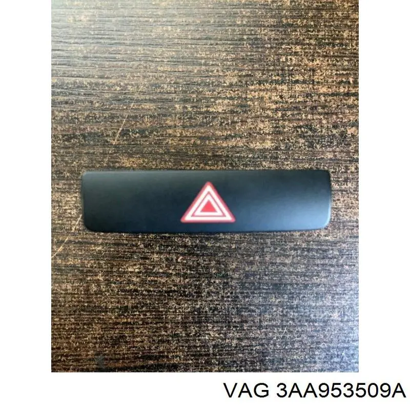 3AA953509A VAG Botão de ativação do sinal de emergência
