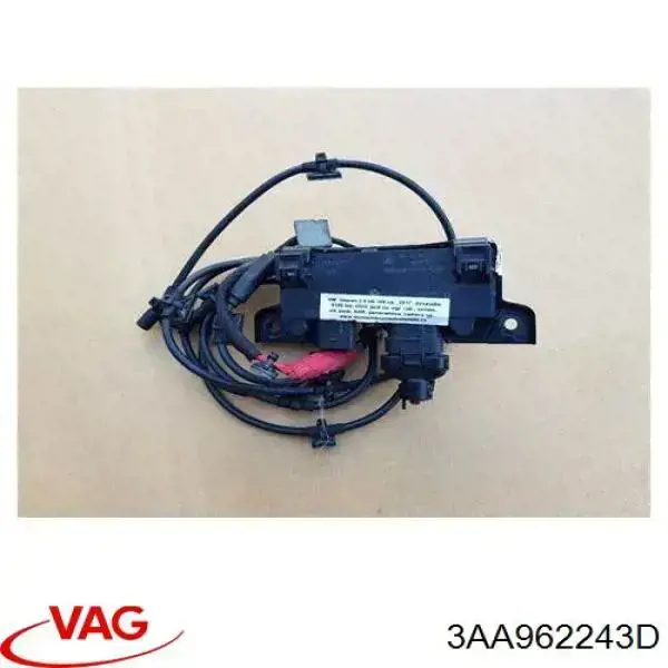 3AA962243D VAG Módulo de direção (Centralina eletrônica) de abertura de tampa de porta-malas (de 3ª/5ª porta traseira)
