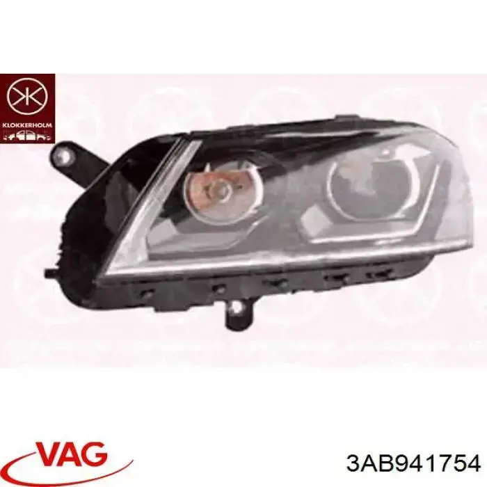 3AB941754 VAG Luz direita
