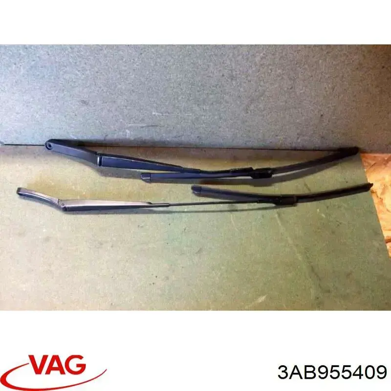 3AB955409 VAG Braço de limpa-pára-brisas do pára-brisas