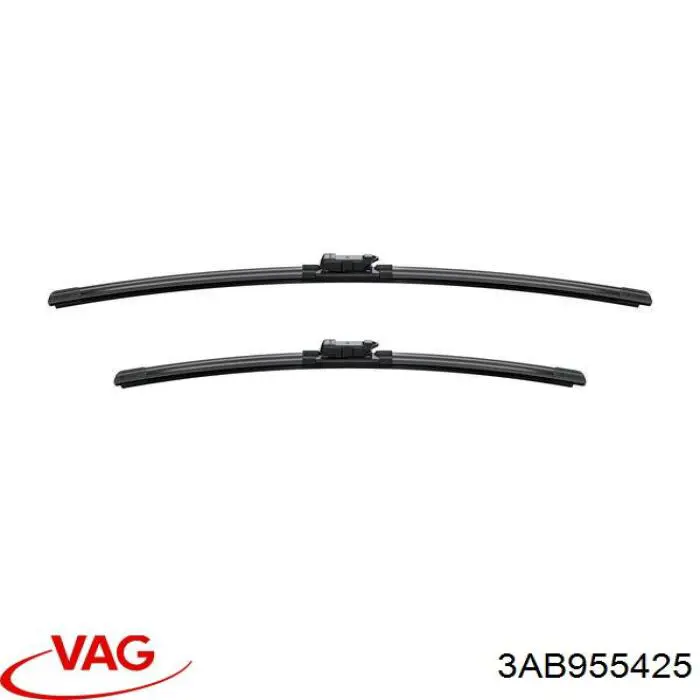 3AB955425 VAG Limpa-pára-brisas do pára-brisas de condutor