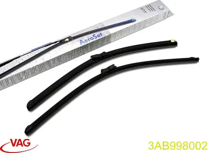 Limpa-pára-brisas do pára-brisas, kit de 2 un. VAG 3AB998002 preço, a partir de 24,24 USD