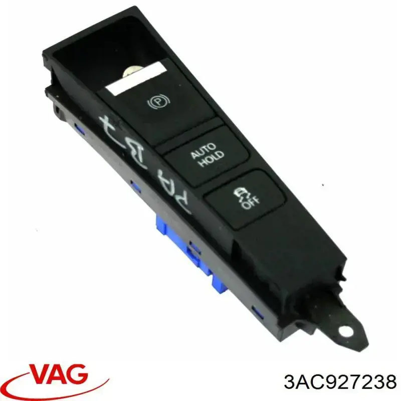 3AC927238 VAG Bloco de botões do console central