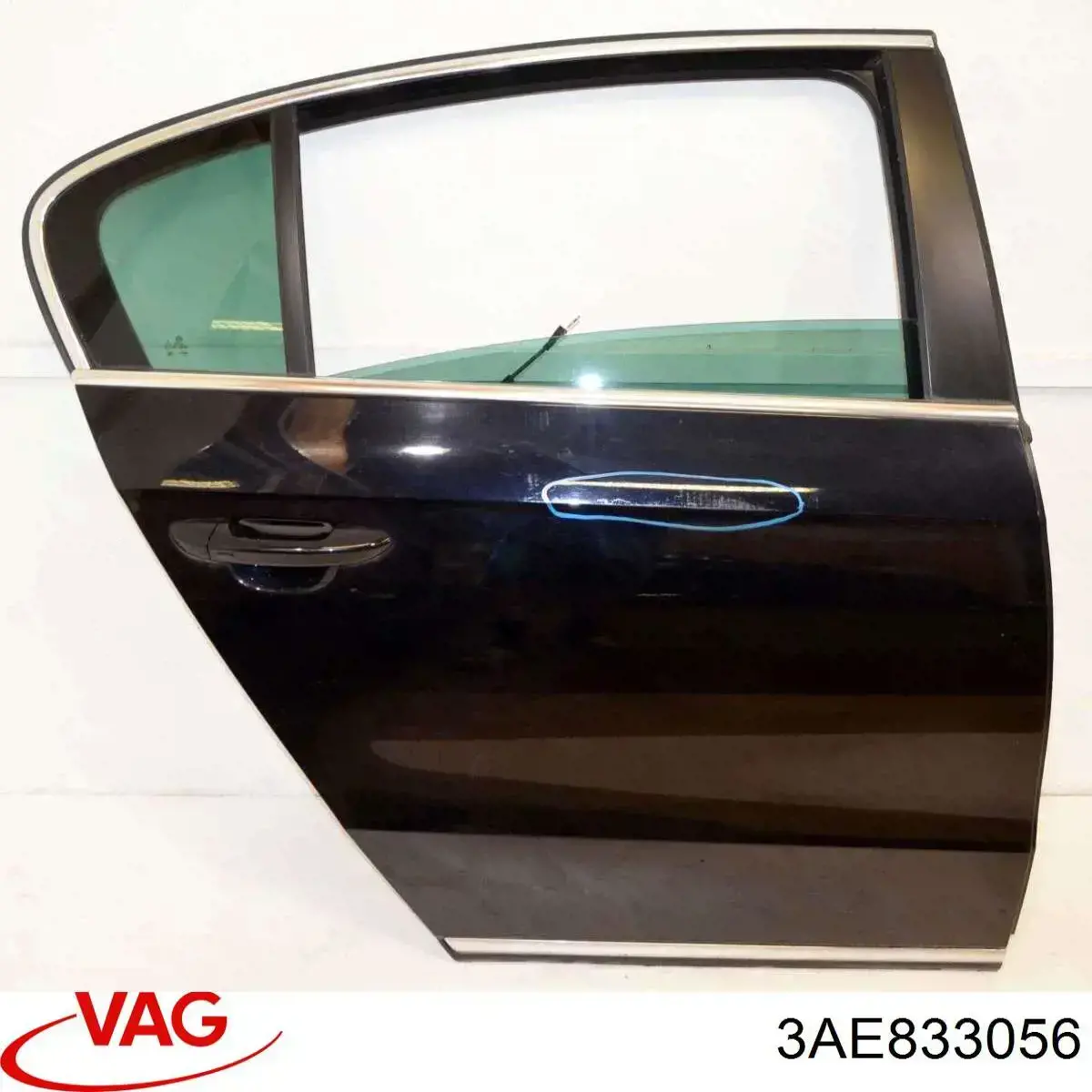 3AE833056 VAG Porta traseira direita