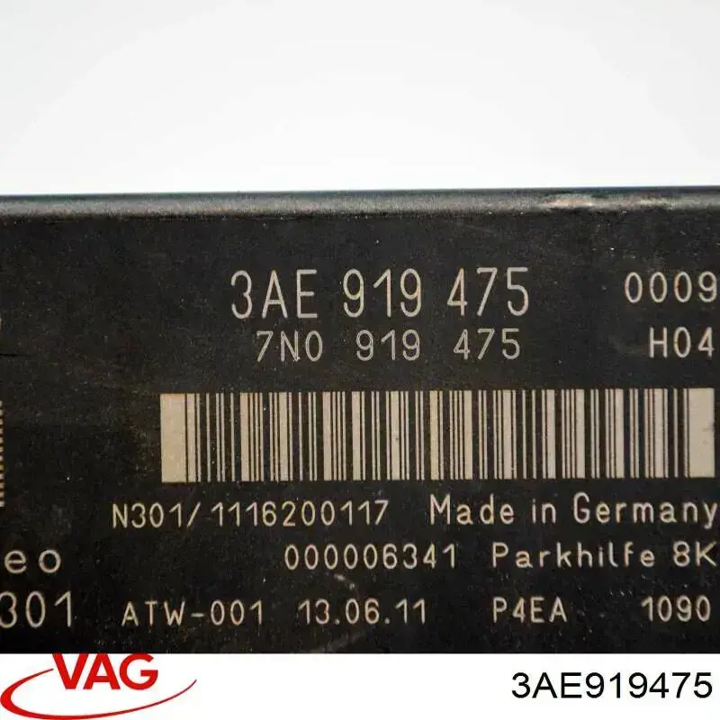 Módulo de direção (Centralina eletrônica) de sensor de estacionamento VAG 3AE919475 preço, a partir de 107,45 USD
