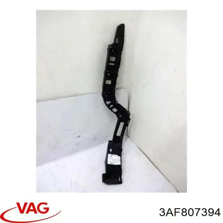 3AF807394 VAG Guia direita do pára-choque traseiro