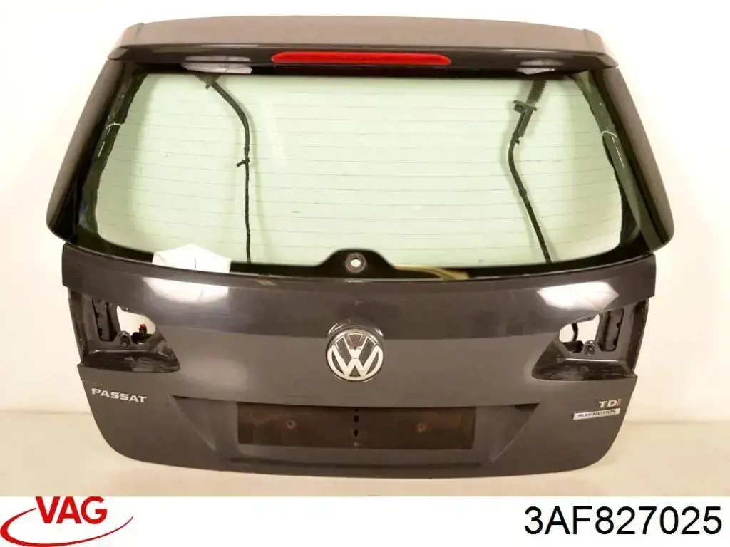 Compre 3AF827025 VAG Porta traseira (3ª/5ª porta-malas (tampa de alcapão)