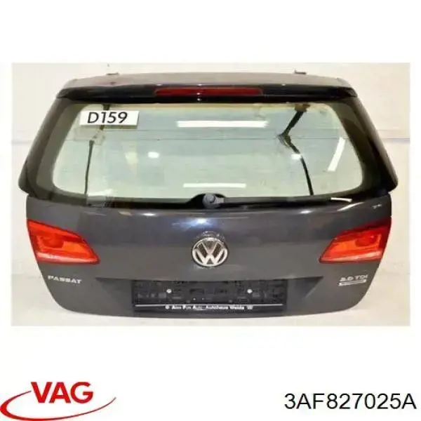 3AF827025A VAG Porta traseira (3ª/5ª porta-malas (tampa de alcapão)
