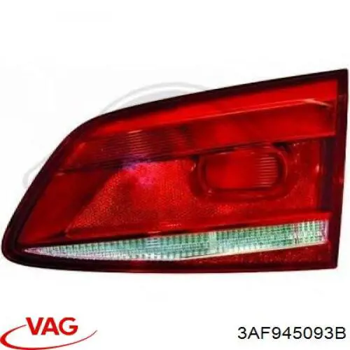 Compre 3AF945093L VAG Lanterna traseira esquerda interna