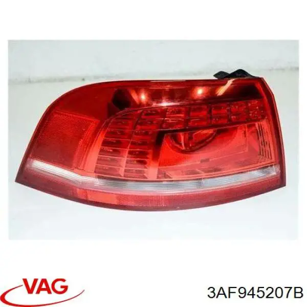 3AF945207B VAG Lanterna traseira esquerda externa