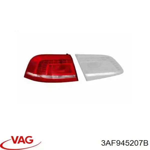 Compre 3AF945207B VAG Lanterna traseira esquerda externa