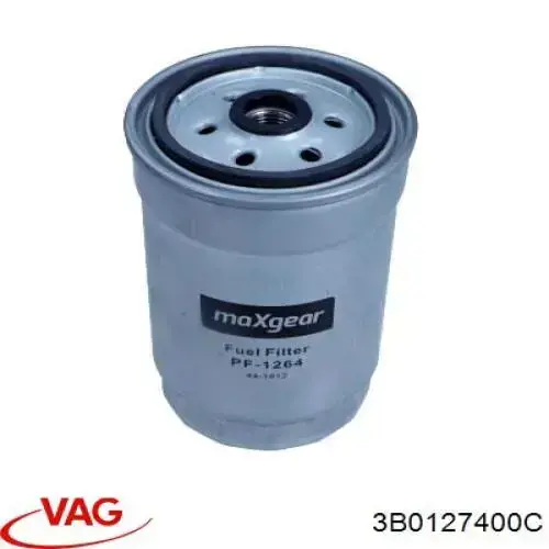 Caixa de filtro de combustível Volkswagen Passat B5 3B3