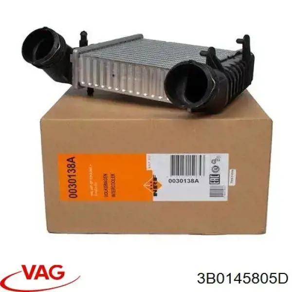 Compre 3B0145805D VAG Radiador de intercooler