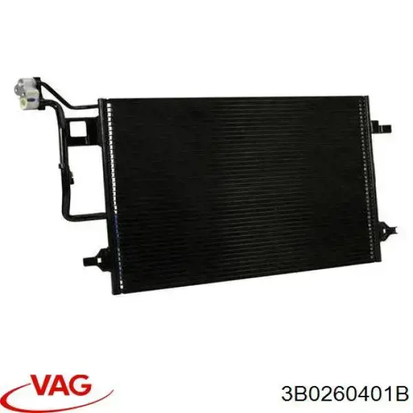 3B0260401B VAG Radiador de aparelho de ar condicionado