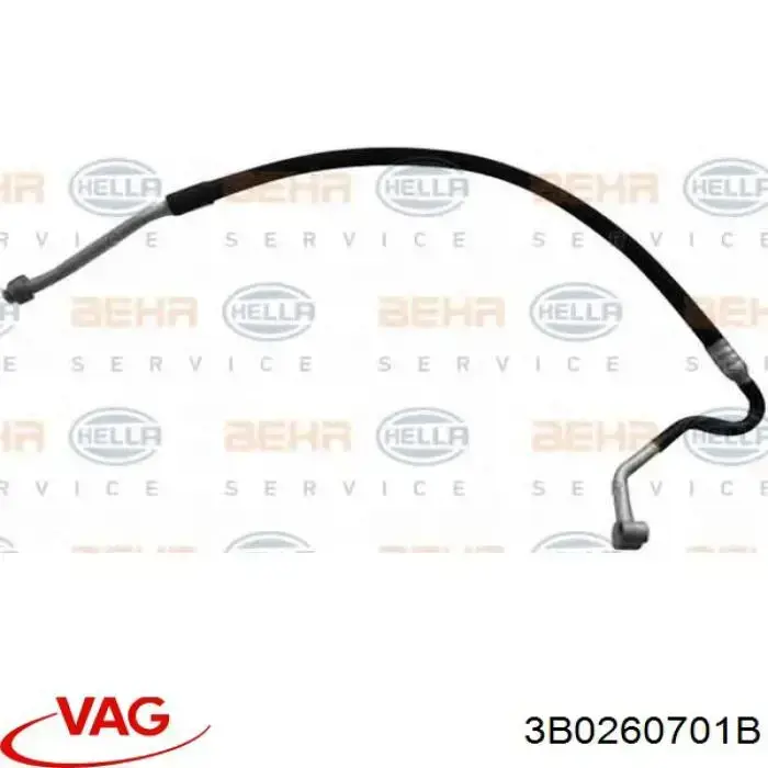 Compre 3B0260701B VAG Mangueira de aparelho de ar condicionado, desde o compressor até o radiador