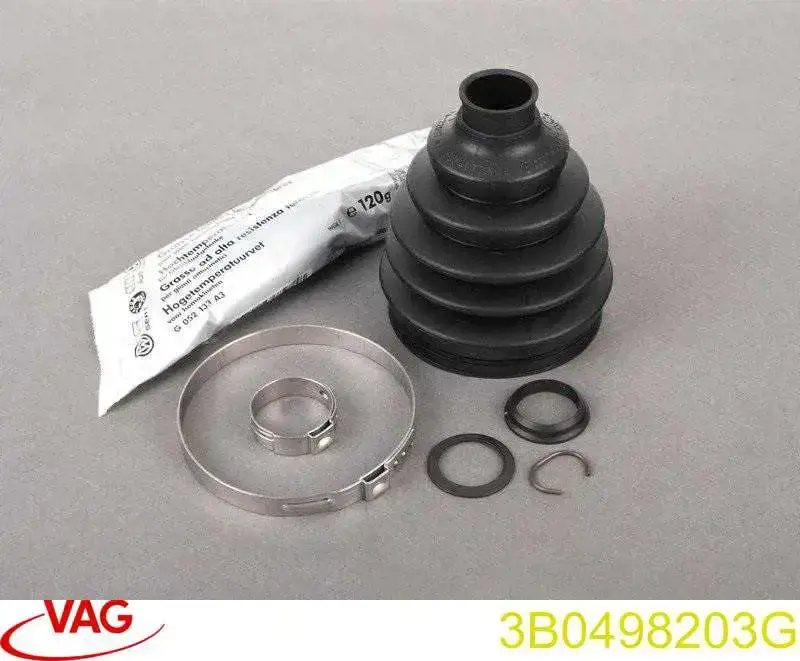 3B0498203G VAG Bota de proteção externa de junta homocinética do semieixo dianteiro