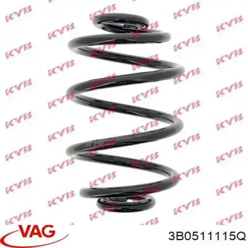 Mola traseira VAG 3B0511115Q preço, a partir de 35,77 USD