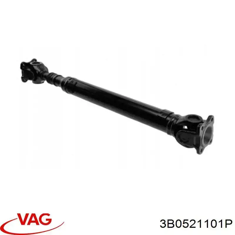 3B0521101P VAG Junta universal traseira montada