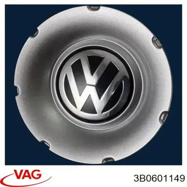 3B0601149 VAG Coberta de disco de roda