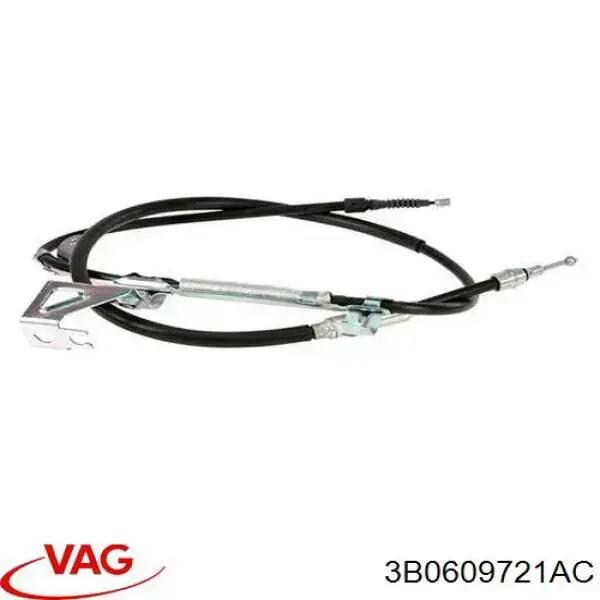 Cabo do freio de estacionamento traseiro esquerdo VAG 3B0609721AC preço, a partir de 28,04 USD