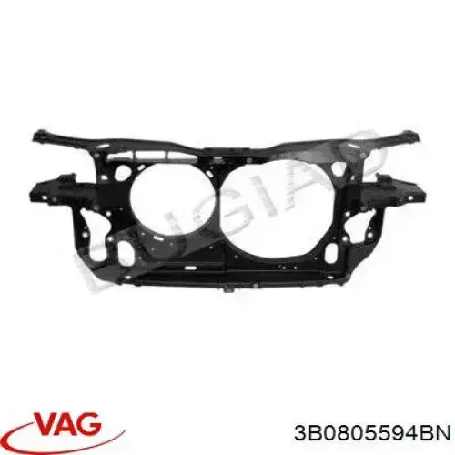 Suporte do radiador montado (painel de montagem de fixação das luzes) VAG 3B0805594BN preço, a partir de 161,73 USD