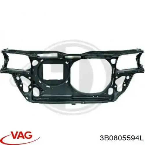 3B0805594L VAG Suporte do radiador vertical (painel de montagem de fixação das luzes)