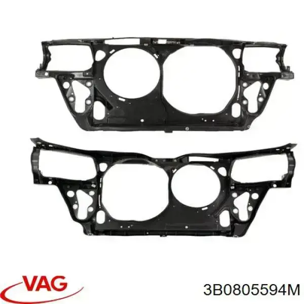 Suporte do radiador vertical (painel de montagem de fixação das luzes) VAG 3B0805594M preço, a partir de 97,86 USD