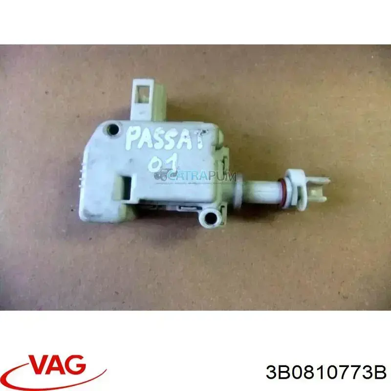 3B0810773B VAG Motor acionador de abertura do alcapão de tanque
