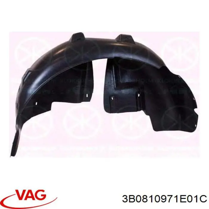 Guarda-barras do pára-lama traseiro esquerdo VAG 3B0810971E01C preço, a partir de 34,58 USD