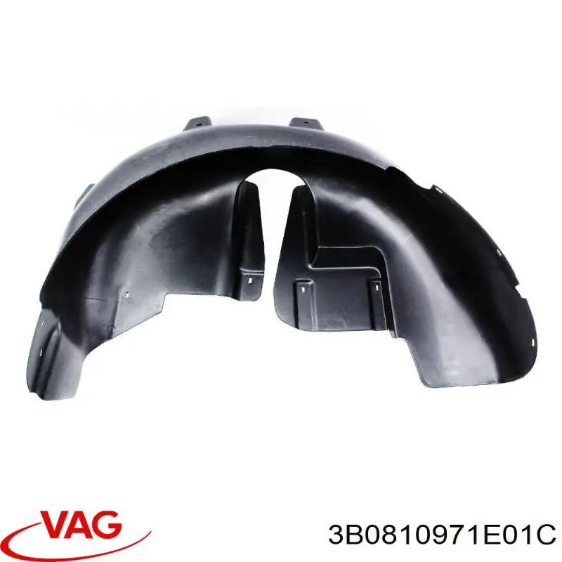 Compre 3B0810971E01C VAG Guarda-barras do pára-lama traseiro esquerdo