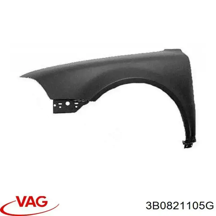 Pára-lama dianteiro esquerdo VAG 3B0821105G preço, a partir de 94,55 USD