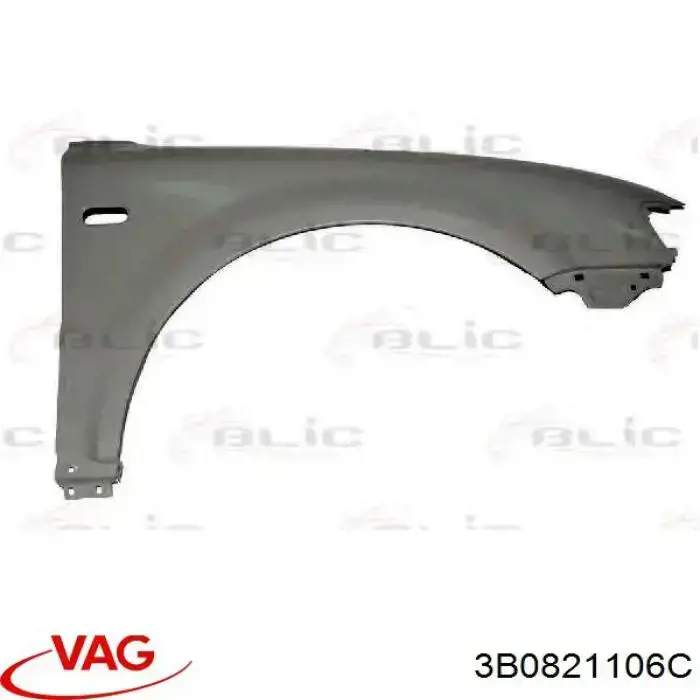 Pára-lama dianteiro direito VAG 3B0821106C preço, a partir de 101,62 USD