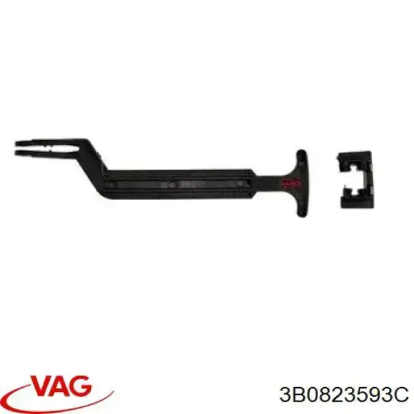 Compre 3B0823593C VAG Vidro de janelo da porta traseira direita
