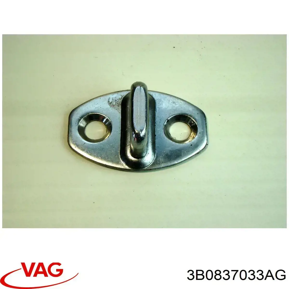 3B0837033AG VAG Gozno de garra (parte complementar) de fecho da porta traseira