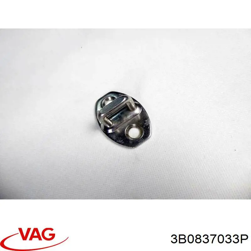 3B0837033P VAG Gozno de garra (parte complementar) de fecho da porta traseira