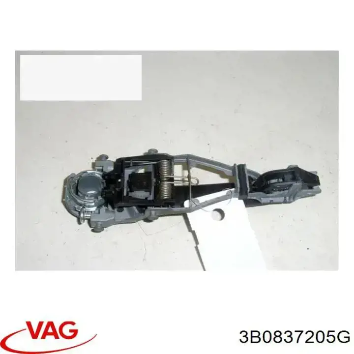 3B0837205G VAG Maçaneta externa da porta dianteira