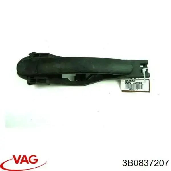 3B0837207 VAG Maçaneta externa da porta dianteira