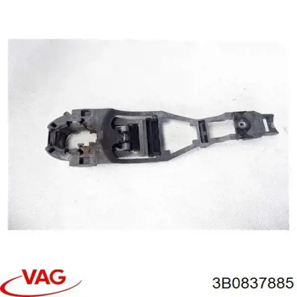 3B0837885 VAG Suporte de maçaneta externa da porta dianteira esquerda