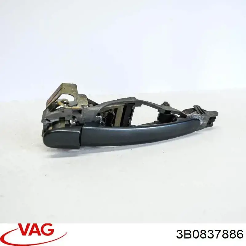 3B0837886 VAG Suporte de maçaneta externa da porta dianteira direita