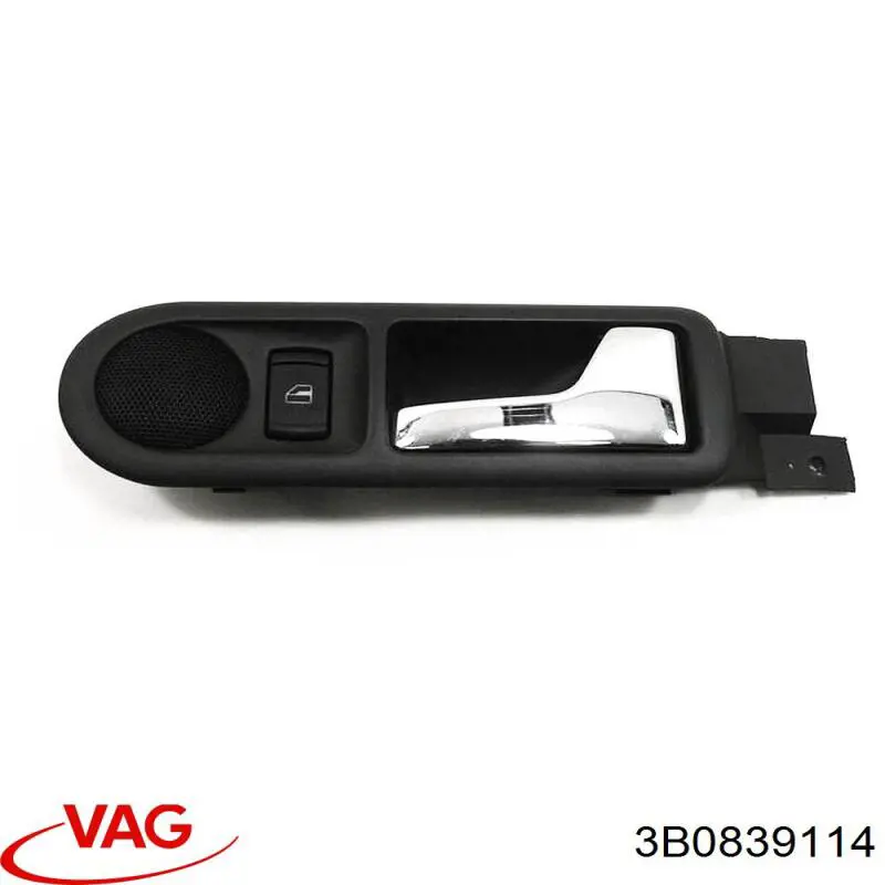 Maçaneta interna direita da porta traseira VAG 3B0839114 preço, a partir de 27,29 USD