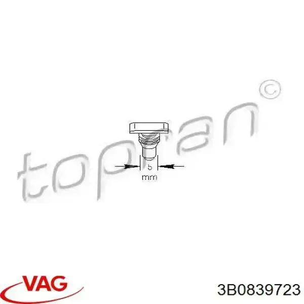 Braçadeira de compactador da porta VAG 3B0839723 preço, a partir de 1,08 USD