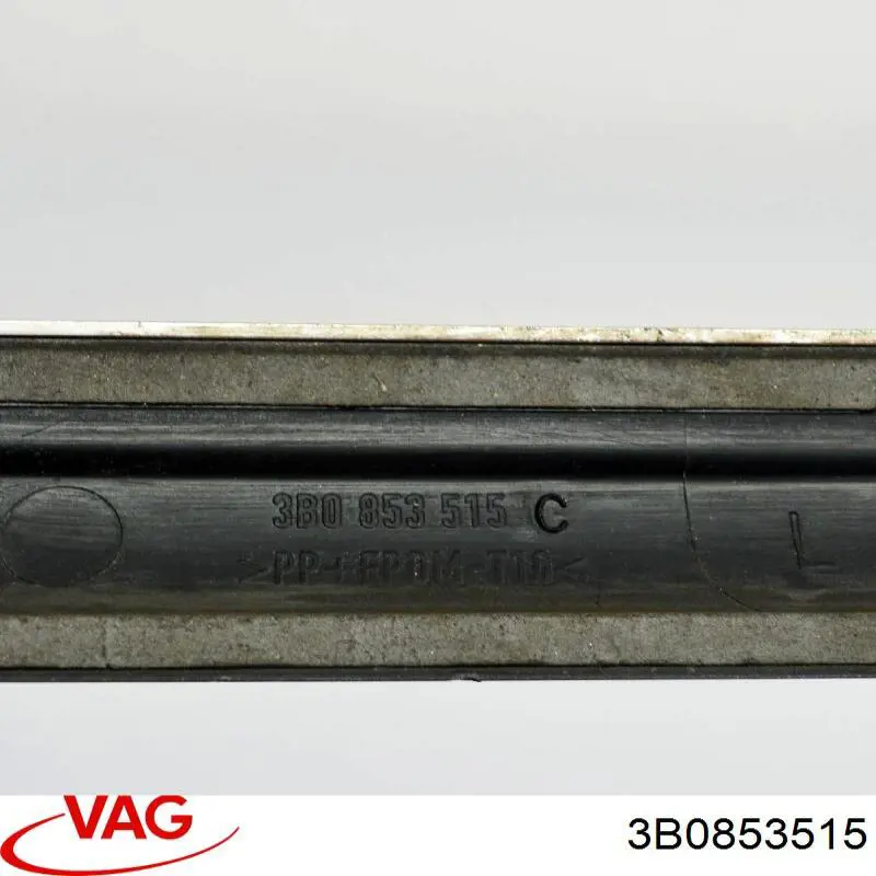 Moldura da porta dianteira esquerda superior VAG 3B0853515 preço, a partir de 39,90 USD