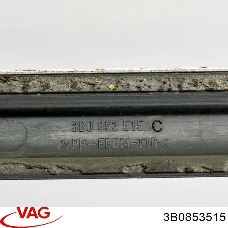 Compre 3B0853515 VAG Moldura da porta dianteira esquerda superior