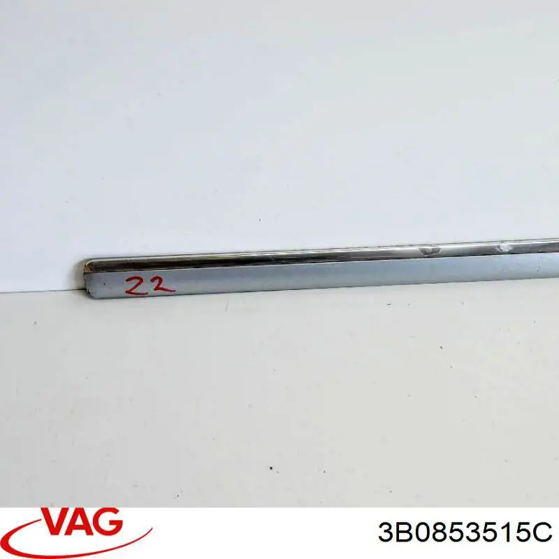 Compre 3B0853515C VAG Moldura da porta dianteira esquerda