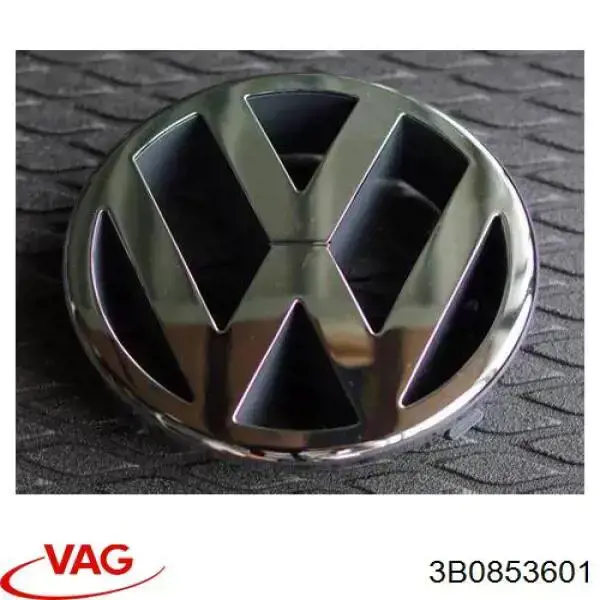 3B0853601 VAG Emblema de grelha do radiador
