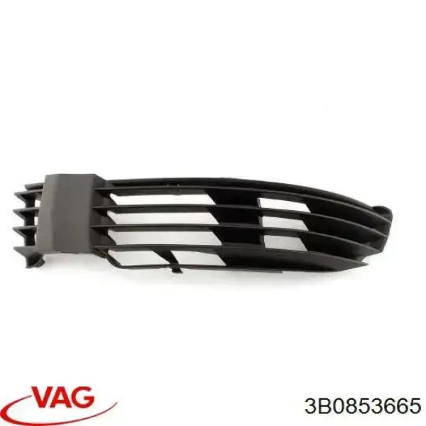Compre 3B0853665 VAG Tampão (grelha) das luzes de nevoeiro do pára-choque dianteiro esquerdo