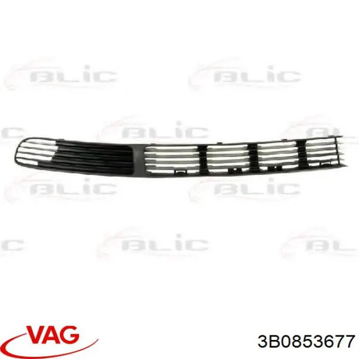 Grelha esquerda do pára-choque dianteiro VAG 3B0853677 preço, a partir de 19,58 USD