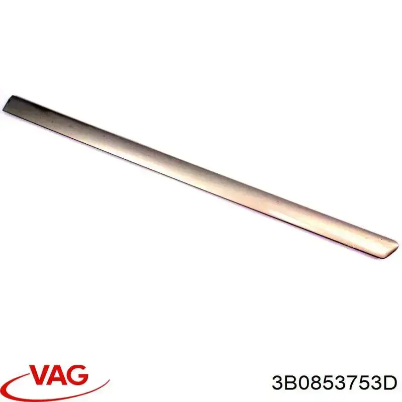 Moldura da porta traseira esquerda superior VAG 3B0898573GRU preço, a partir de 171,85 USD
